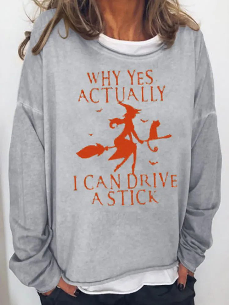 Yes I Can Drive A Stick Halloween Oversized Hoodies Women Autumn O-Neck Essentials Hoodie Sweatshirts Vintage Pullover
Yes I Can Drive A Stick Halloween Oversized Hoodies Women Autumn O-Neck Essentials Hoodie Sweatshirts Vintage Pullover