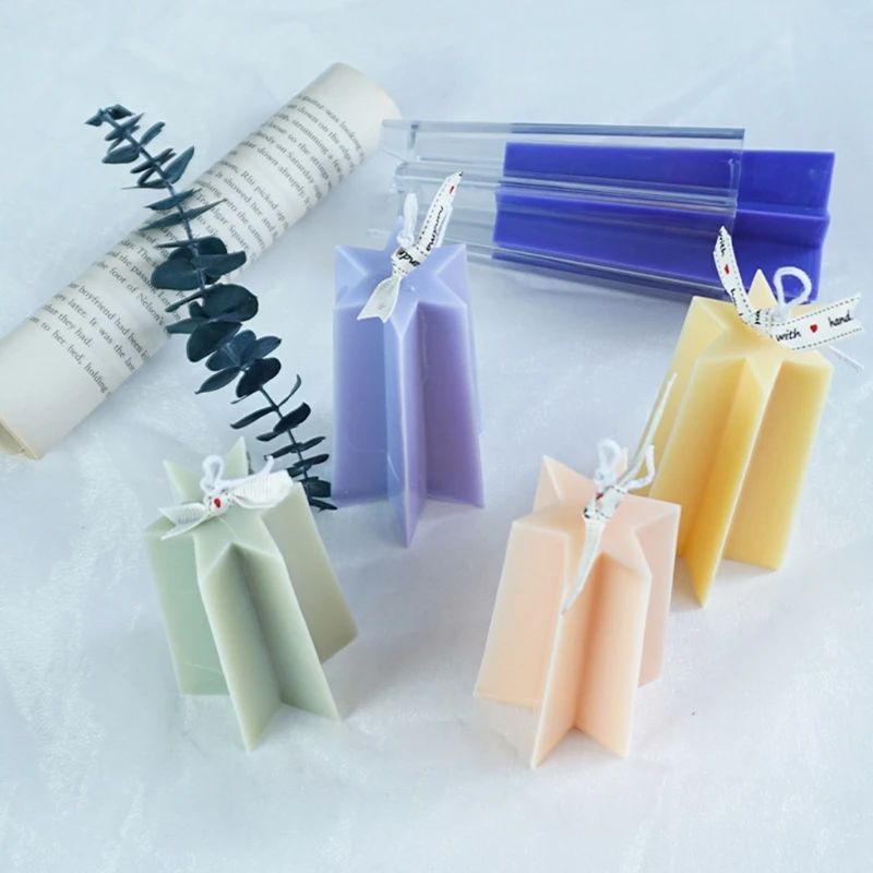 Six-pointed Star Tower Candle Mold Handmade Plastic Aromatherapy Candle Making E56C
Six-pointed Star Tower Candle Mold Handmade Plastic Aromatherapy Candle Making E56C