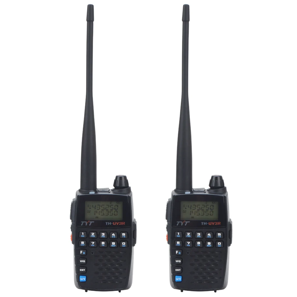 2pcs/lot Black TH-UV3R Mini Compact 2Watt 128Channels VOX Voice Scrambler Ham Handheld Walkie Talkie TYT Mini Radio
2pcs/lot Black TH-UV3R Mini Compact 2Watt 128Channels VOX Voice Scrambler Ham Handheld Walkie Talkie TYT Mini Radio
