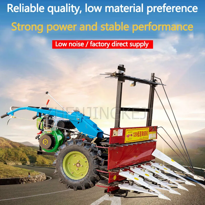 Harvester Home Small Semi-automatic Lawn Mower Diesel Oil Tools Soy Rice Wheat Corn Straw Food Agriculture Harvesting Equipment
Harvester Home Small Semi-automatic Lawn Mower Diesel Oil Tools Soy Rice Wheat Corn Straw Food Agriculture Harvesting Equipment