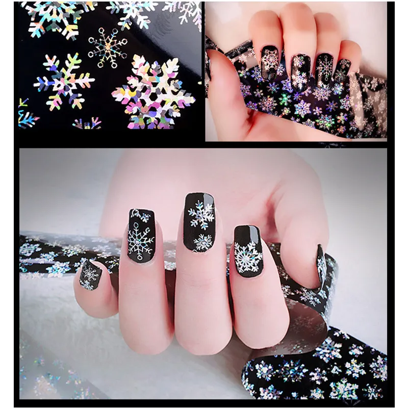 Dazzle Colour Christmas Snowflakes Holographic Nail Sticker Transfer Sticker Manicure Nail Art Decoration
Dazzle Colour Christmas Snowflakes Holographic Nail Sticker Transfer Sticker Manicure Nail Art Decoration