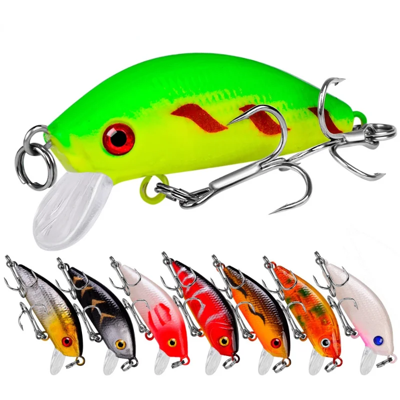 1PC Minnow Lure Fishing Lure 5cm/3.6g Plastic Hard Float Hooks Bait Artificial Quality Swim Bait Fishing Tackle
1PC Minnow Lure Fishing Lure 5cm/3.6g Plastic Hard Float Hooks Bait Artificial Quality Swim Bait Fishing Tackle