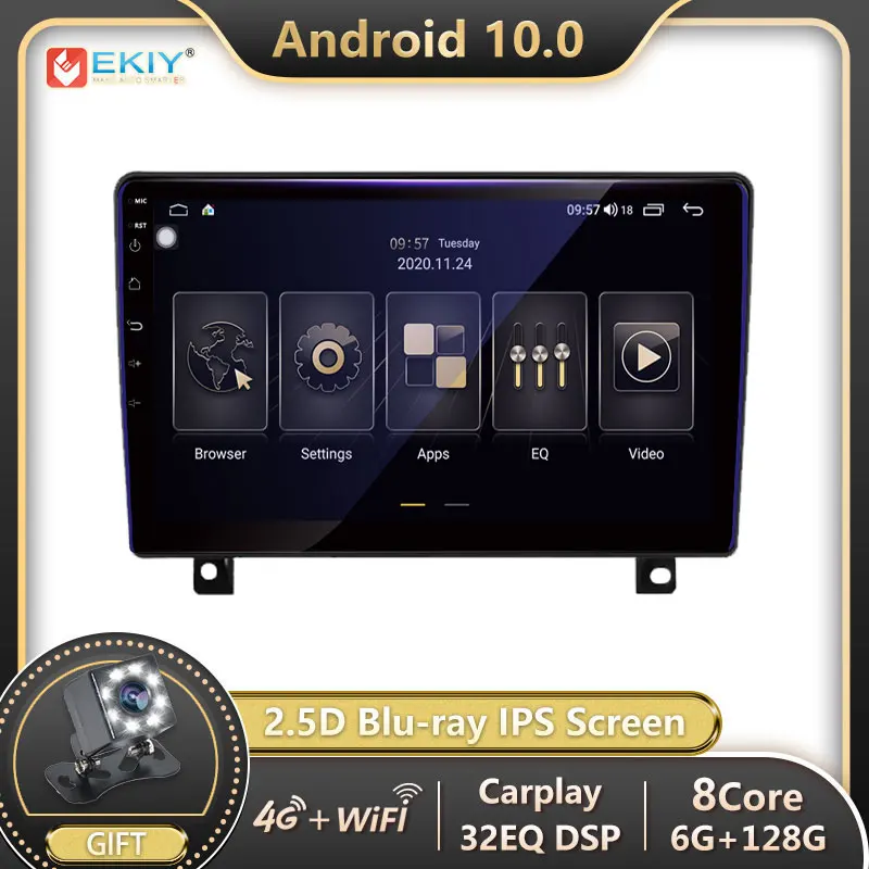 EKIY 8 ядер 6 + 128G Android 10 для Opel Astra H 2006-2014 Автомобильный радио мультимедиа Blu-Ray IPS экран навигация GPS стерео no 2din
EKIY 8 ядер 6 + 128G Android 10 для Opel Astra H 2006-2014 Автомобильный радио мультимедиа Blu-Ray IPS экран навигация GPS стерео no 2din