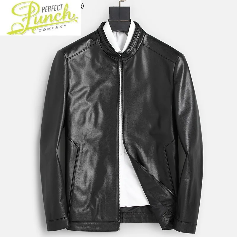 Autumn 2021 100% Genuine Cowhide Men's Leather Jacket Spring Black Thin Jacket Male Men's Clothing Korean Jaquetas Gmm17
Autumn 2021 100% Genuine Cowhide Men's Leather Jacket Spring Black Thin Jacket Male Men's Clothing Korean Jaquetas Gmm17