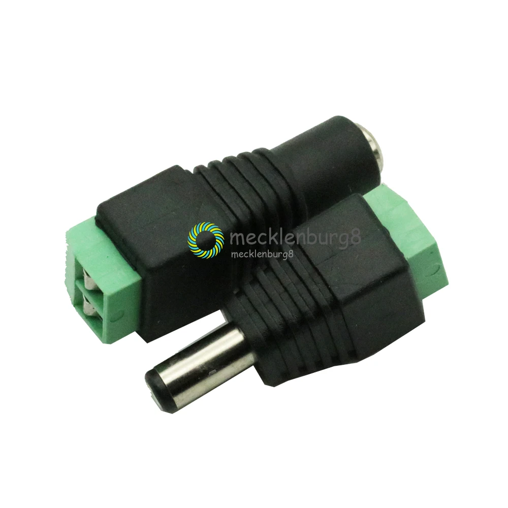 5Pairs 10Pcs Male Female 2.1x5.5mm DC Power Plug Jack Adapter Connector for CCTV Camera
5Pairs 10Pcs Male Female 2.1x5.5mm DC Power Plug Jack Adapter Connector for CCTV Camera