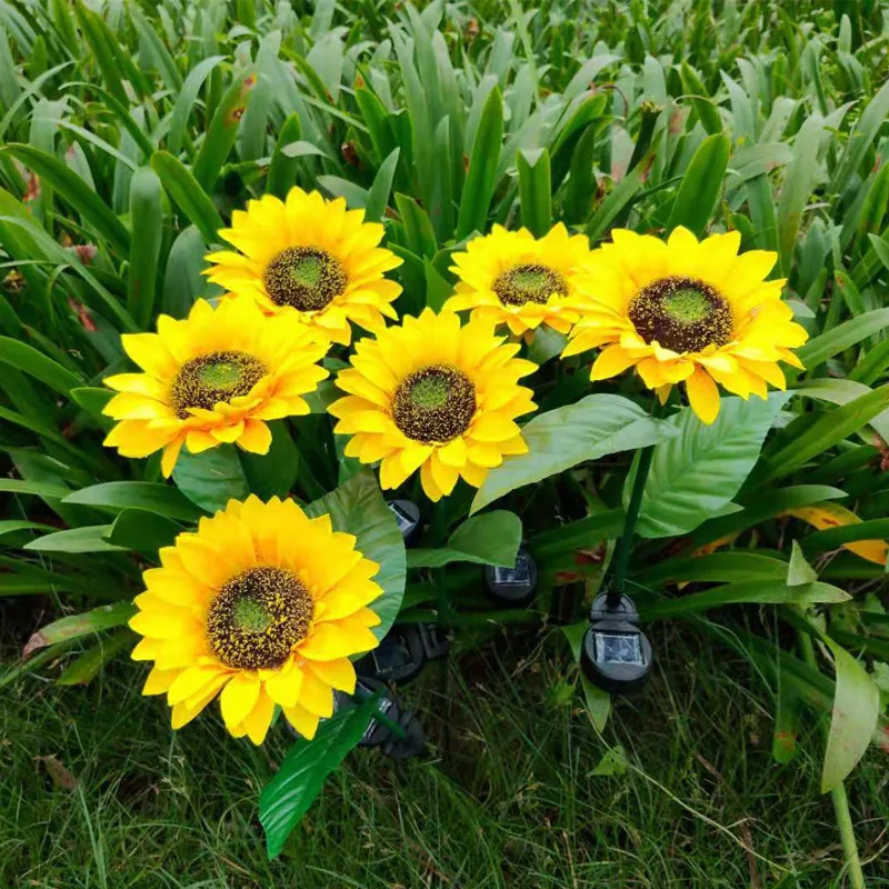 Outdoor Solar Sunflower Garden Decoration Lights Waterproof LED Solar Powered Yard Pathway Decorative Lights Lawn Landscape Lam
Outdoor Solar Sunflower Garden Decoration Lights Waterproof LED Solar Powered Yard Pathway Decorative Lights Lawn Landscape Lam