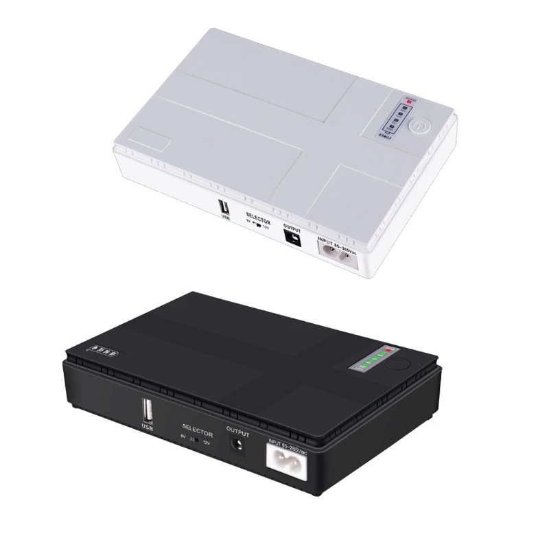 Mini UPS Battery Backup Uninterruptible Power Supply for WiFi, Router, Modem, Security Camera, Output Power 5V/9V/12V
Mini UPS Battery Backup Uninterruptible Power Supply for WiFi, Router, Modem, Security Camera, Output Power 5V/9V/12V