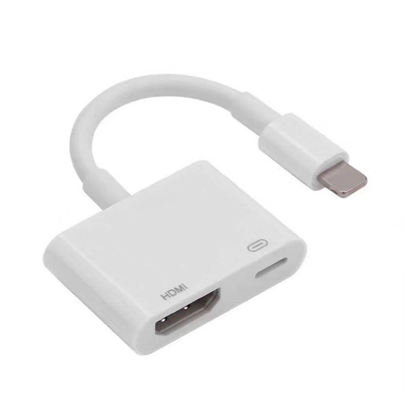 Lightning To Hdmi Converter Adapter For Iphone Ipad Apple Mobile Phone Smart Phone Cell Phones To Tv With The Same Screen Cable
Lightning To Hdmi Converter Adapter For Iphone Ipad Apple Mobile Phone Smart Phone Cell Phones To Tv With The Same Screen Cable