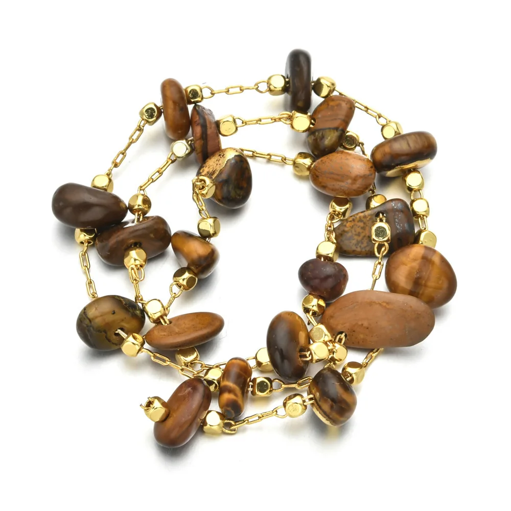 Natural Agate Stone Chain Colorful Stone Handmade Chain Handmade DIY Clothing Necklace Bracelet Jewelry Accessories 1m
Natural Agate Stone Chain Colorful Stone Handmade Chain Handmade DIY Clothing Necklace Bracelet Jewelry Accessories 1m