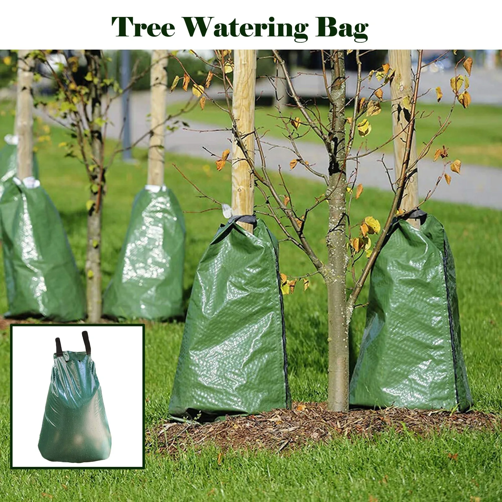 20 Gallon Tree Watering Bag Garden Plants Drip Irrigation Bags Slow Release Hanging Dripper Bag Reusable Agricultural Water#g3
20 Gallon Tree Watering Bag Garden Plants Drip Irrigation Bags Slow Release Hanging Dripper Bag Reusable Agricultural Water#g3