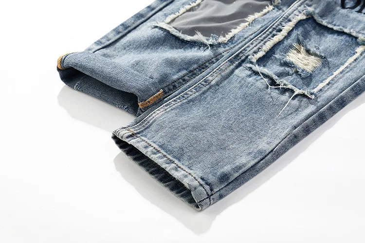 European and American fashion brand men's jeans high street dark straight graffiti print ripped jeans men
European and American fashion brand men's jeans high street dark straight graffiti print ripped jeans men