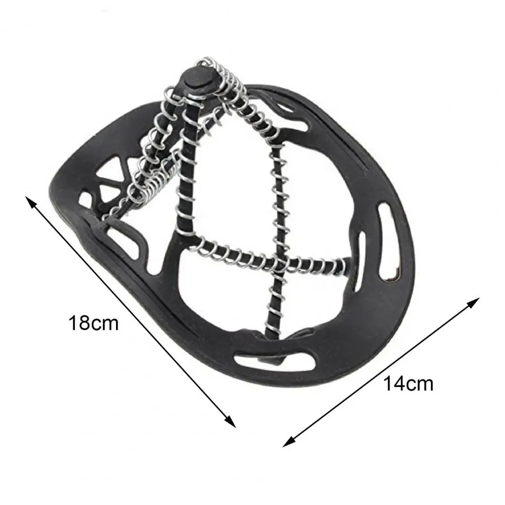 2Pcs Outdoor Winter Spring Climbing Skiing Ice Skating Anti-Skid Silicone Crampons Shoe Gripper Protective Cover Snow Claw 
2Pcs Outdoor Winter Spring Climbing Skiing Ice Skating Anti-Skid Silicone Crampons Shoe Gripper Protective Cover Snow Claw