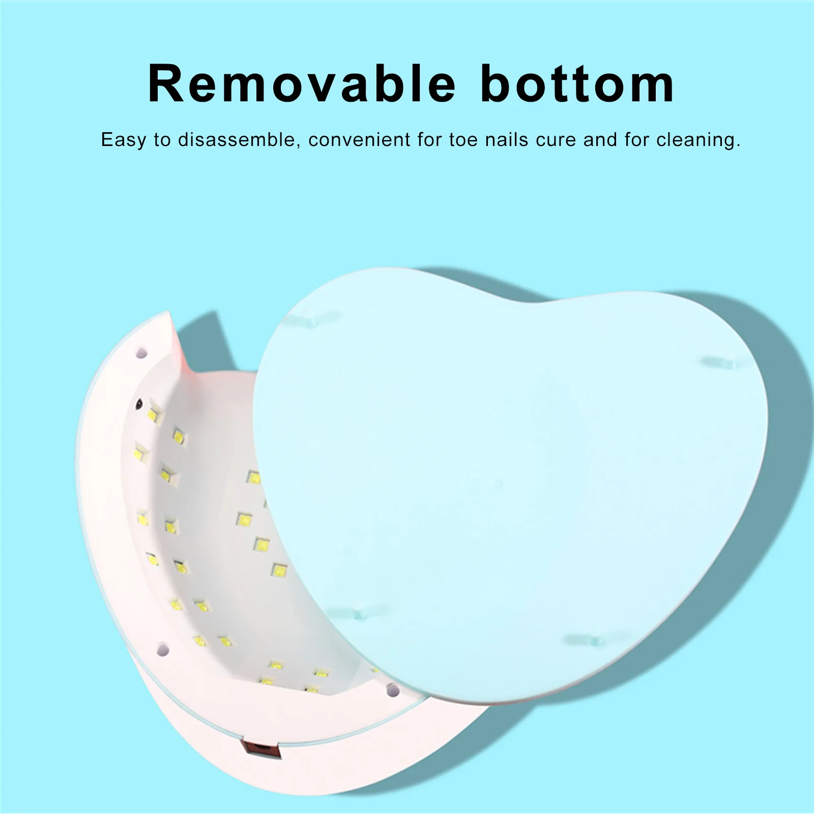 2021 180W LED lamp for nails Heart Shape nail drying lamp 3 Timer Nail Art Curing Lamp Manicure Pedicure Nail Art Salon Tool
2021 180W LED lamp for nails Heart Shape nail drying lamp 3 Timer Nail Art Curing Lamp Manicure Pedicure Nail Art Salon Tool