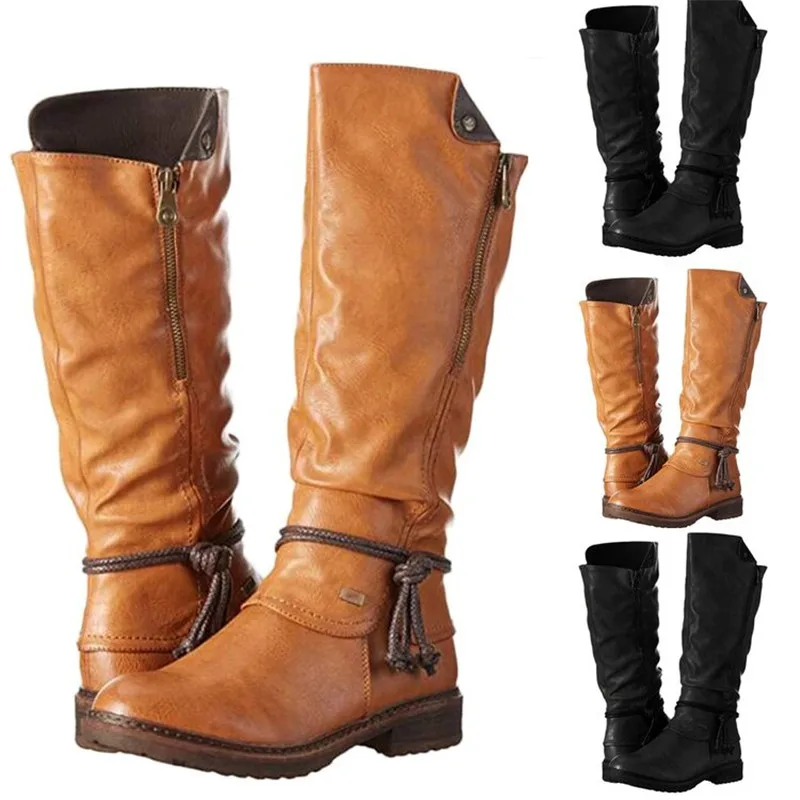 2020 New Women Autumn Winter High quality Leather Motorcycle Boot Shoes Lady Party Side zipper Wedge Boots Shoes Big Sizes 35-43
2020 New Women Autumn Winter High quality Leather Motorcycle Boot Shoes Lady Party Side zipper Wedge Boots Shoes Big Sizes 35-43