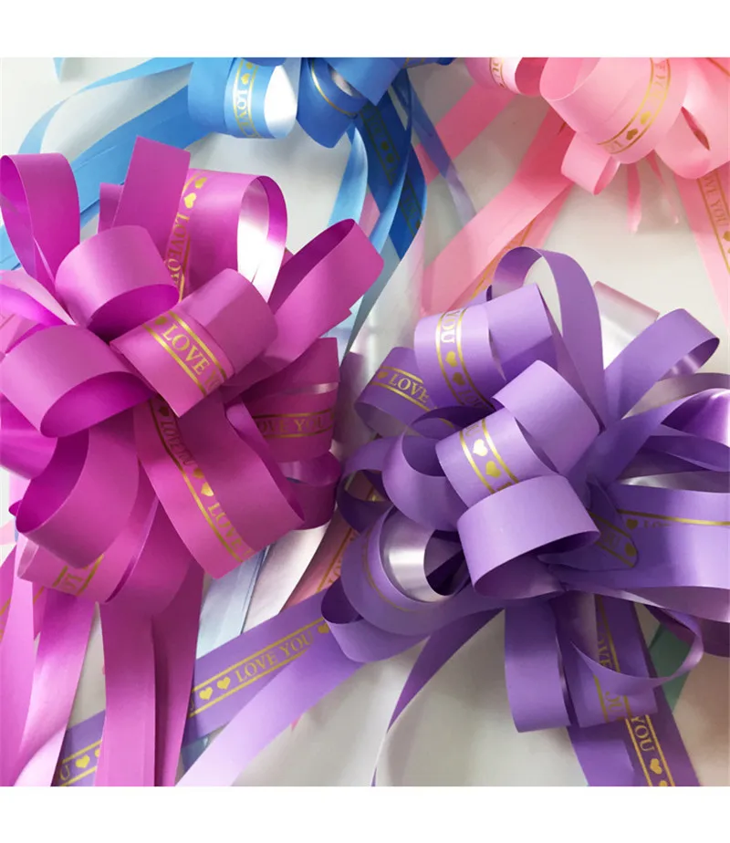 5/10/20pcs wedding car decoration flower Pull Bow Ribbons Gift Birthday Party Supplies Home Decoration DIY Pull Flower Ribbons
5/10/20pcs wedding car decoration flower Pull Bow Ribbons Gift Birthday Party Supplies Home Decoration DIY Pull Flower Ribbons