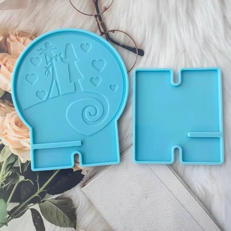 Cellphone Bracket Holder Epoxy Resin Mold Handmade Mobile Phone Stand Casting Silicone Mould DIY Crafts Making Tool
Cellphone Bracket Holder Epoxy Resin Mold Handmade Mobile Phone Stand Casting Silicone Mould DIY Crafts Making Tool