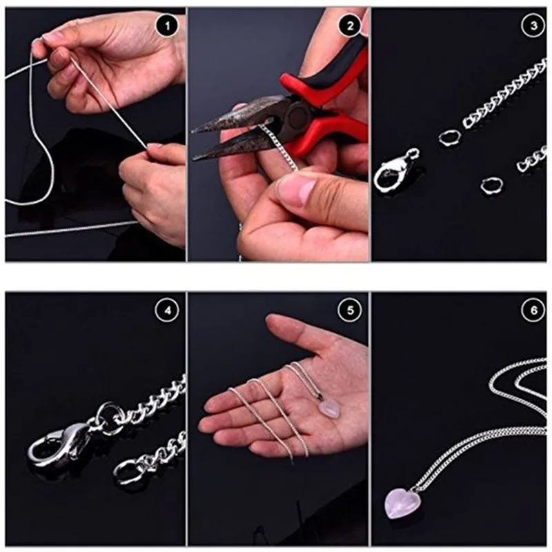 New European and American Necklace Body Chain Handmade Accessories Material Package Set with Tools Diy Jewelry Accessories
New European and American Necklace Body Chain Handmade Accessories Material Package Set with Tools Diy Jewelry Accessories