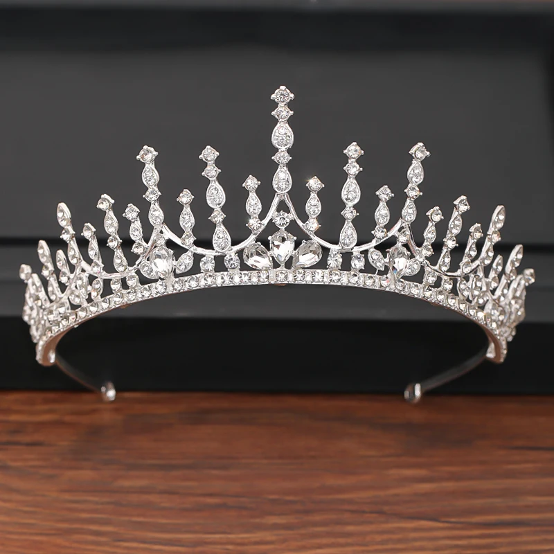 Girls' Accessories Wearing A Crown Bride's Crown Bridesmaid's Wedding Accessories Silver Color Pearl Rhinestone Birthday Party
Girls' Accessories Wearing A Crown Bride's Crown Bridesmaid's Wedding Accessories Silver Color Pearl Rhinestone Birthday Party