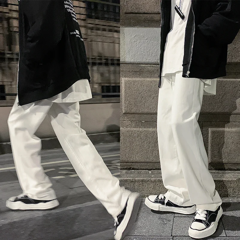 Cotton White Baggy Jeans Men Fashion Casual Wide-leg Jeans Men Streetwear Loose Hip-hop Straight Denim Pants Mens Trousers M-2XL
Cotton White Baggy Jeans Men Fashion Casual Wide-leg Jeans Men Streetwear Loose Hip-hop Straight Denim Pants Mens Trousers M-2XL