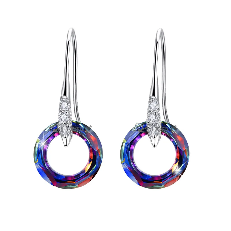 Austrian crystal S925 silver universe ring with diamond ear hook earrings korean earrings 2021
Austrian crystal S925 silver universe ring with diamond ear hook earrings korean earrings 2021
