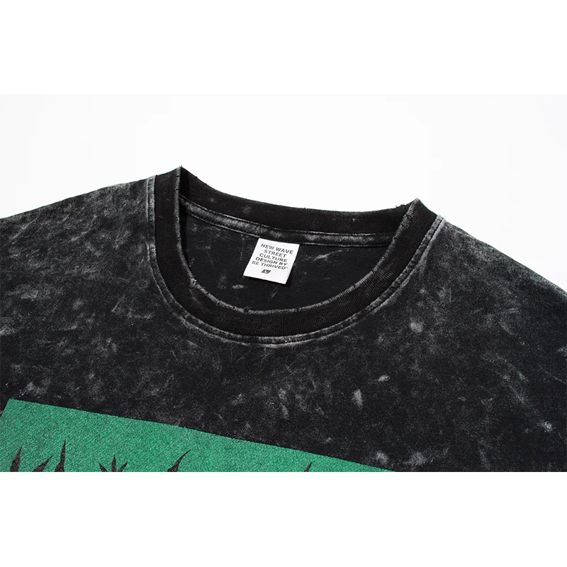 Retro T-shirt Hip Hop Men's Streetwear Oversized T-shirt 2021 Summer Fashion Top Printed Black Harajuku Round Neck Short Sleeve
Retro T-shirt Hip Hop Men's Streetwear Oversized T-shirt 2021 Summer Fashion Top Printed Black Harajuku Round Neck Short Sleeve