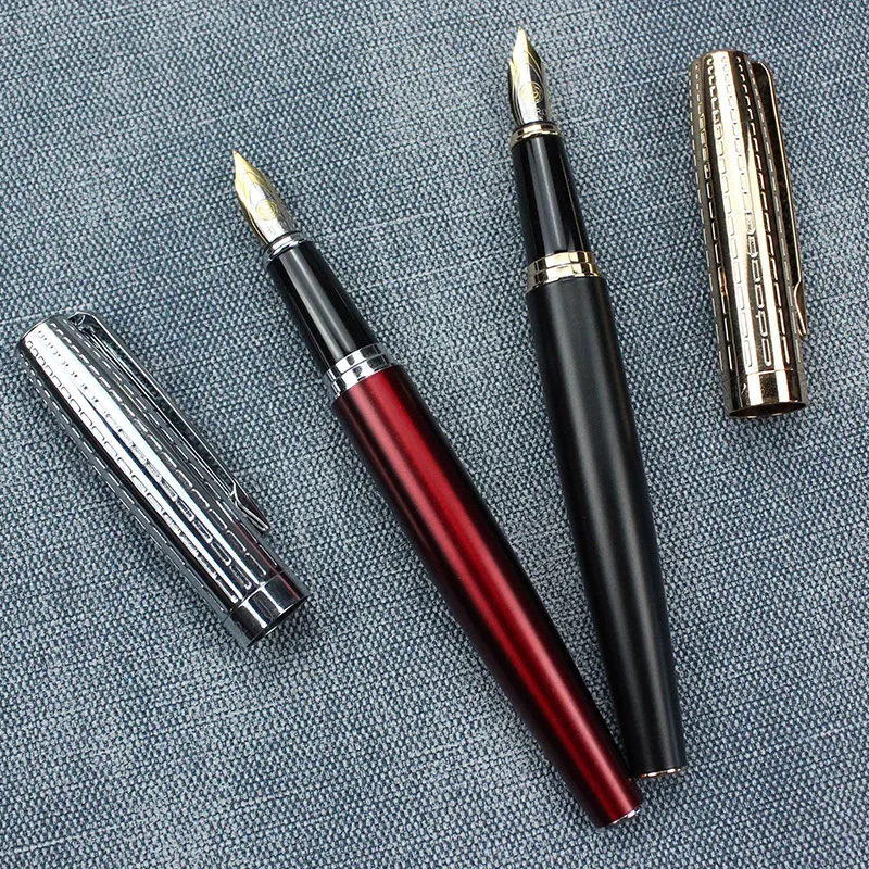 Hero 382 Classic Metal Black Fountain Pen Golden & Silver Trim Authentic Quality Ink Pen Gift Writing Office
Hero 382 Classic Metal Black Fountain Pen Golden & Silver Trim Authentic Quality Ink Pen Gift Writing Office