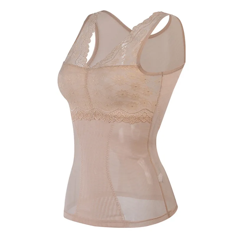 Camisole Women's Thin plus Size Lace Tube Top Body Shaping Sleeveless Top Belly Contracting Bottoming Shirt
Camisole Women's Thin plus Size Lace Tube Top Body Shaping Sleeveless Top Belly Contracting Bottoming Shirt