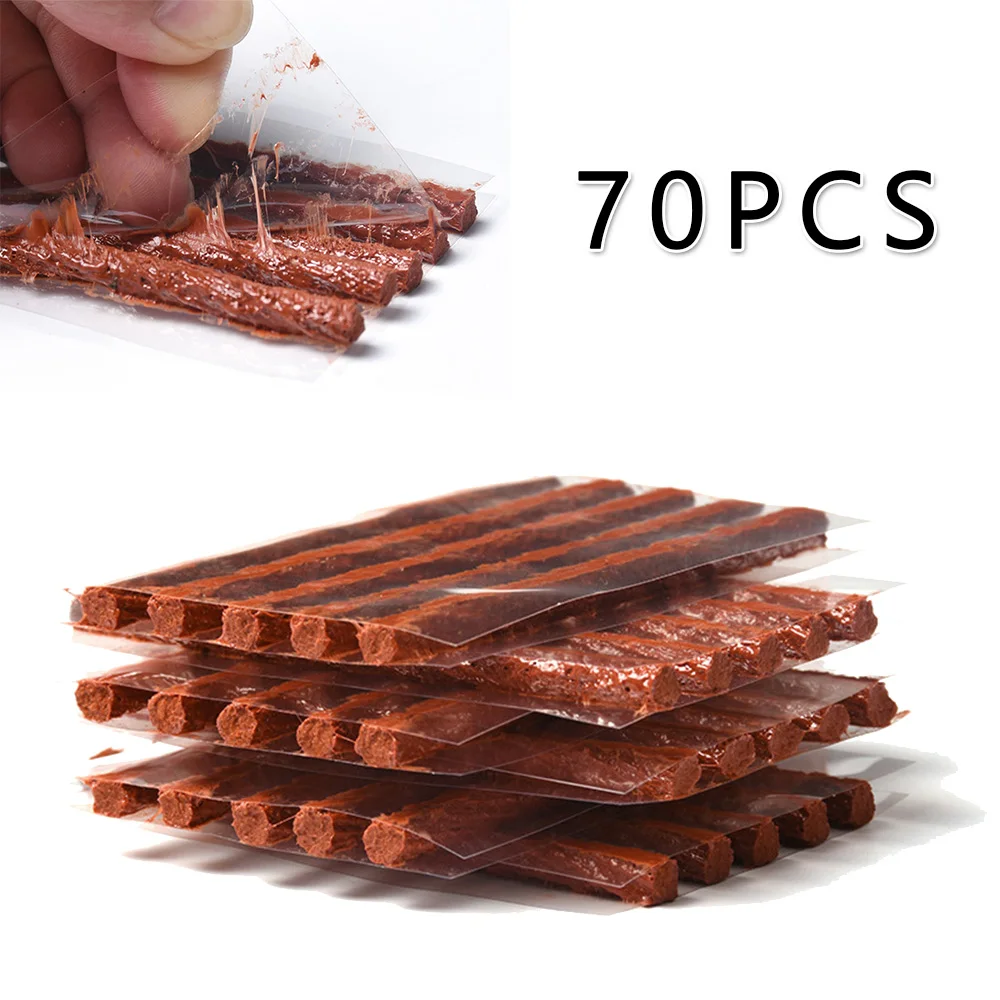 Tyre Plugs 70Pcs Strips Accessories Tubeless 10cm*6mm Car Natural Rubber Parts Patch
Tyre Plugs 70Pcs Strips Accessories Tubeless 10cm*6mm Car Natural Rubber Parts Patch