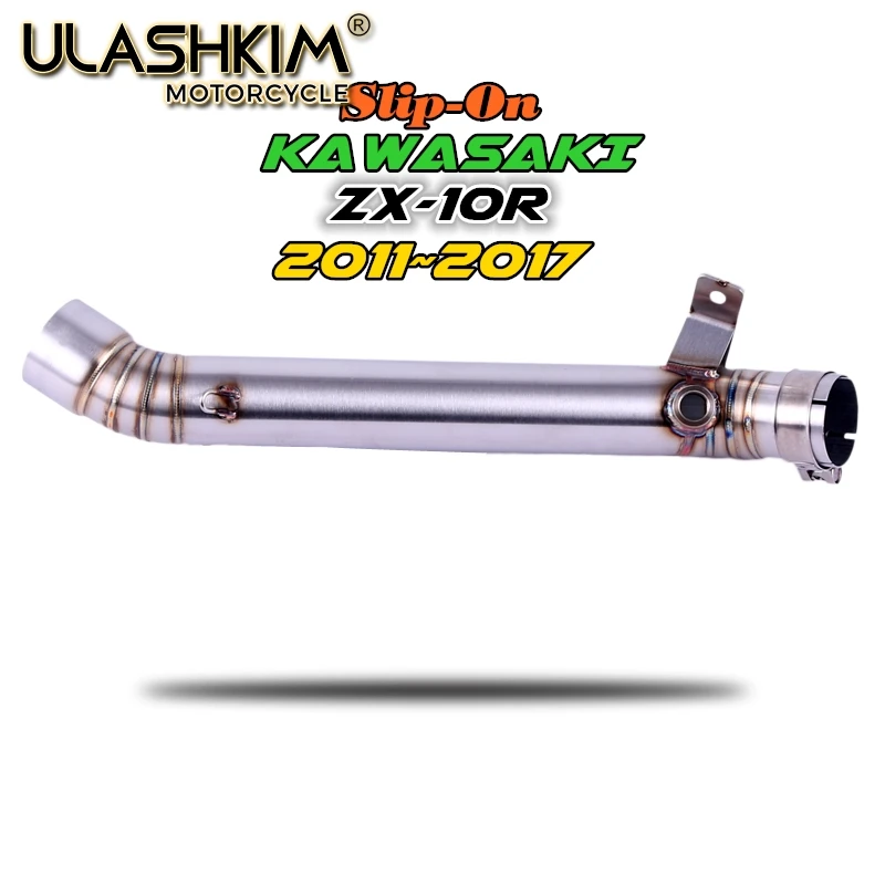 ZX-10R ZX10R Motorcycle exhaust contacter Link middle pipe Slip on for kawasaki zx-10r 2011-2017 ZX 10R
ZX-10R ZX10R Motorcycle exhaust contacter Link middle pipe Slip on for kawasaki zx-10r 2011-2017 ZX 10R