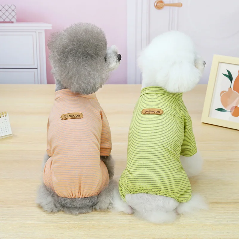 Bixiong Bomei Teddy small and medium-sized dogs thin four legged home clothes spring and autumn clothes
Bixiong Bomei Teddy small and medium-sized dogs thin four legged home clothes spring and autumn clothes