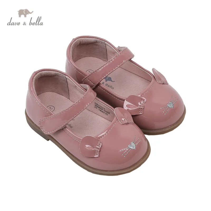 Кожаная обувь для девочек, DB17773, с изображением Дейва Беллы 
Кожаная обувь для девочек, DB17773, с изображением Дейва Беллы