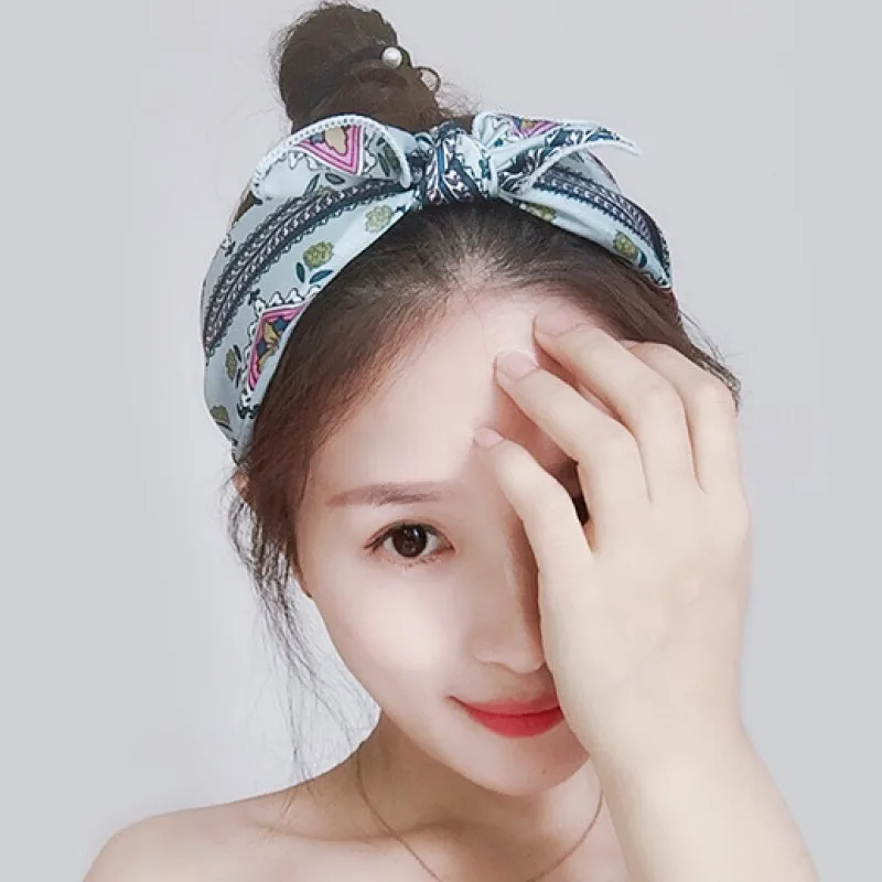 Fashion Women's Solid Print Hairband High Elastic Hair Band Wide Side Cross Knot Rabbits Ear Headband For Adult Girls Headwear
Fashion Women's Solid Print Hairband High Elastic Hair Band Wide Side Cross Knot Rabbits Ear Headband For Adult Girls Headwear