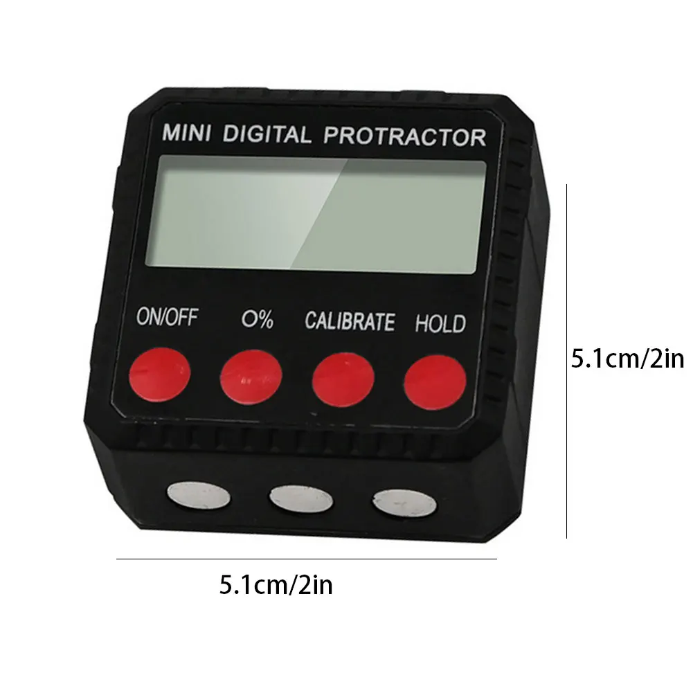 1PC Digital Inclinometer Level Box Gauge Angle Meter Finder Protractor Base Small Electronic Protractor Measuring Woodwork Tools
1PC Digital Inclinometer Level Box Gauge Angle Meter Finder Protractor Base Small Electronic Protractor Measuring Woodwork Tools