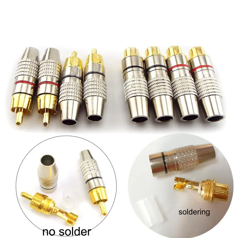 Gold plated RCA male Female Jack Plug to rca Female male Connector for Audio Video Adapter cable Convertor Coaxial Cable
Gold plated RCA male Female Jack Plug to rca Female male Connector for Audio Video Adapter cable Convertor Coaxial Cable