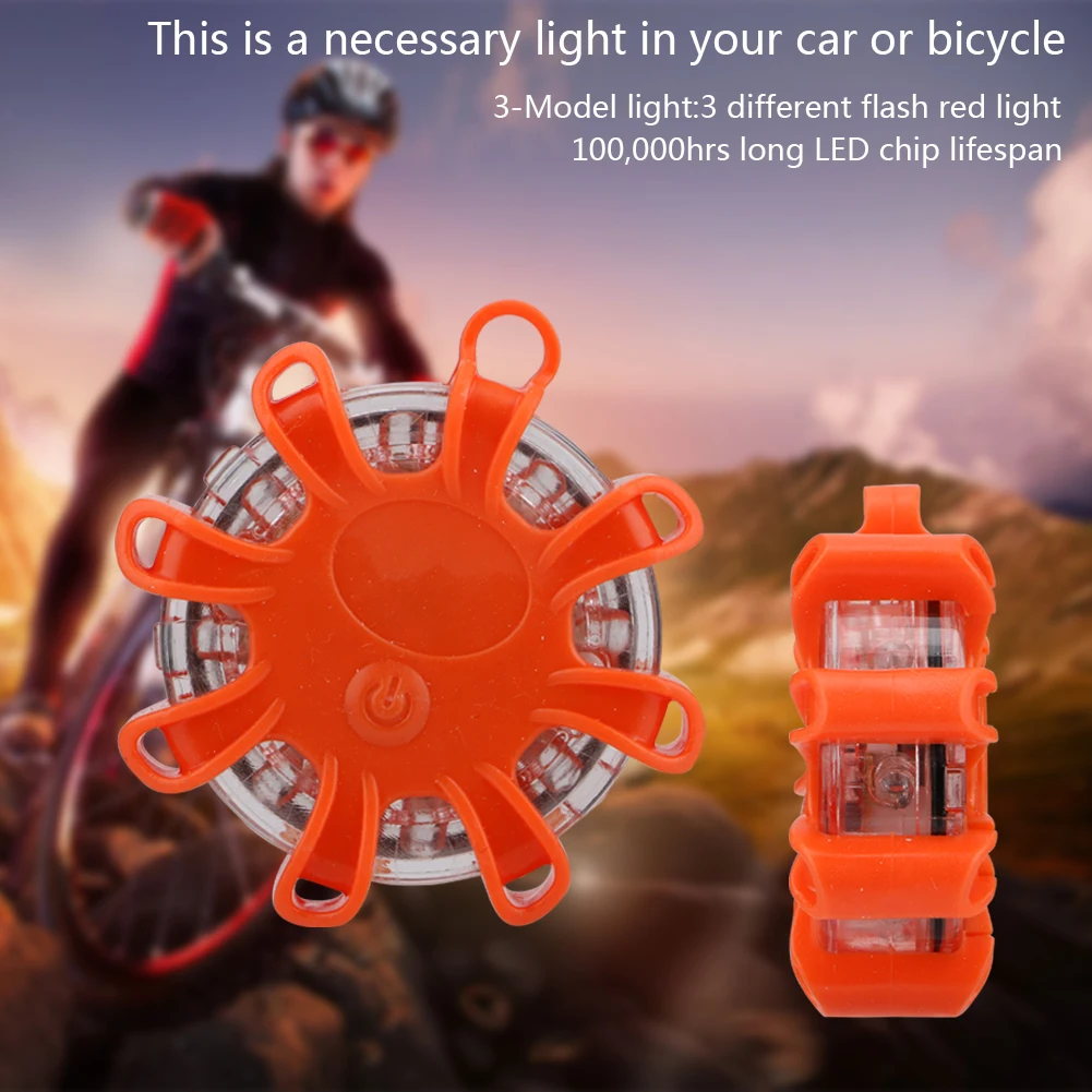 Car Emergency Lights Road Flares Warning Light Red 8*LED Night Lights Help Flash Car Beacon Light Magnetic Camping Police Light
Car Emergency Lights Road Flares Warning Light Red 8*LED Night Lights Help Flash Car Beacon Light Magnetic Camping Police Light