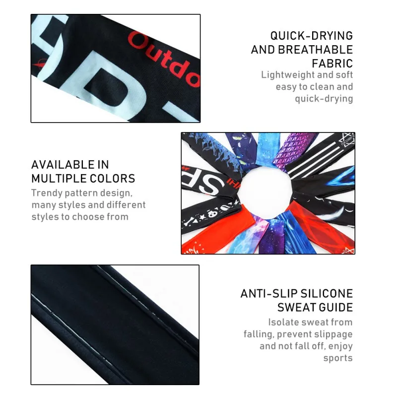 14 Colors Nonslip Elastic Folds Yoga Hairband Fashion Wide Sports Headband Running Accessories Summer Stretch Hair Band
14 Colors Nonslip Elastic Folds Yoga Hairband Fashion Wide Sports Headband Running Accessories Summer Stretch Hair Band