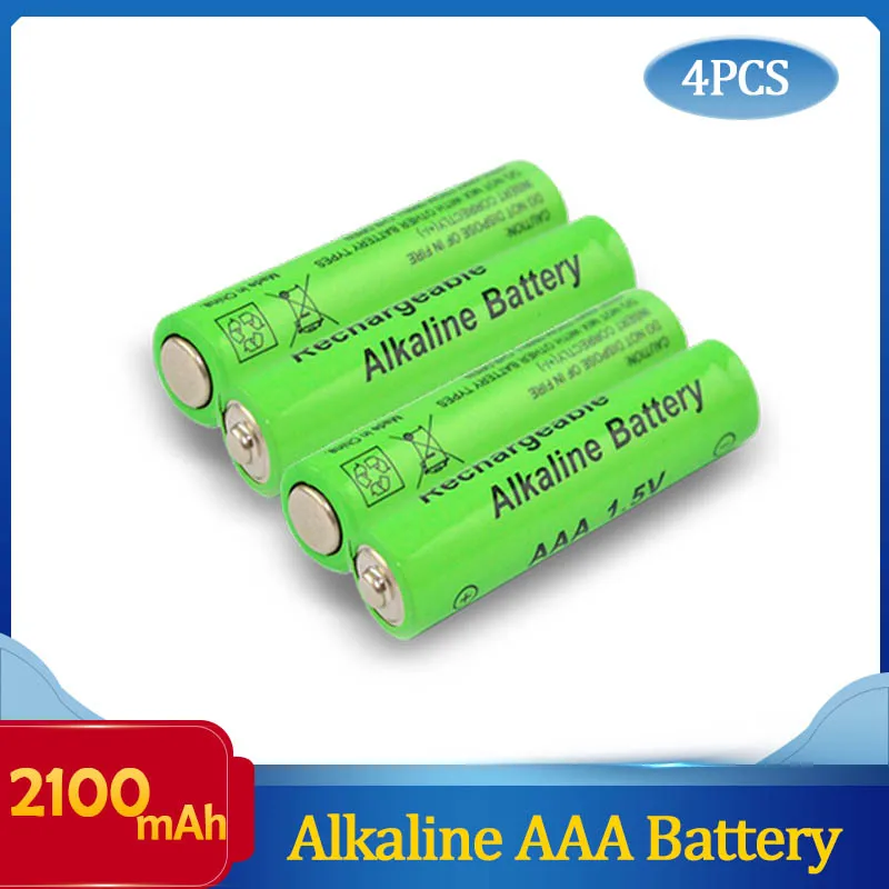 4pcs/lot New Brand AAA Battery 2100mah 1.5V Alkaline AAA rechargeable battery for Remote Control Toy light Batery free shipping 
4pcs/lot New Brand AAA Battery 2100mah 1.5V Alkaline AAA rechargeable battery for Remote Control Toy light Batery free shipping