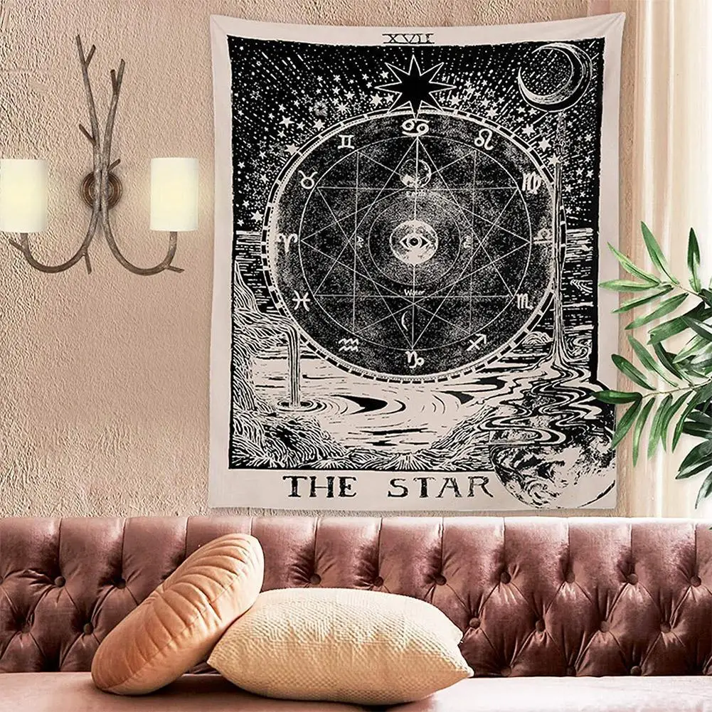 Night Moon Tarot Wall Tapestry Mandala Tapestry Home Wall Psychedelic Hippies Decoration Tapestry Hanging Supplies Decorati F4Y6 
Night Moon Tarot Wall Tapestry Mandala Tapestry Home Wall Psychedelic Hippies Decoration Tapestry Hanging Supplies Decorati F4Y6
