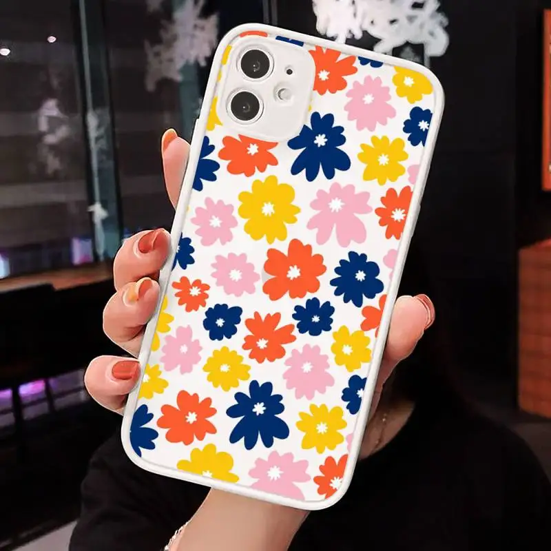 Summer small daisies art pattern Phone Cases matte transparent For iphone 7 8 11 12 plus mini x xs xr pro max cover
Summer small daisies art pattern Phone Cases matte transparent For iphone 7 8 11 12 plus mini x xs xr pro max cover