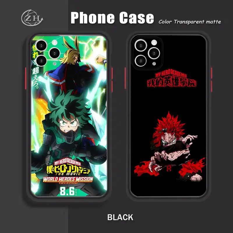 Japan Anime My Hero Academia Phone Case Carcase Funda For Iphone Xr X Xs 6 7 8 11 12 Mini Plus Pro MaxMobile Shell Matte
Japan Anime My Hero Academia Phone Case Carcase Funda For Iphone Xr X Xs 6 7 8 11 12 Mini Plus Pro MaxMobile Shell Matte