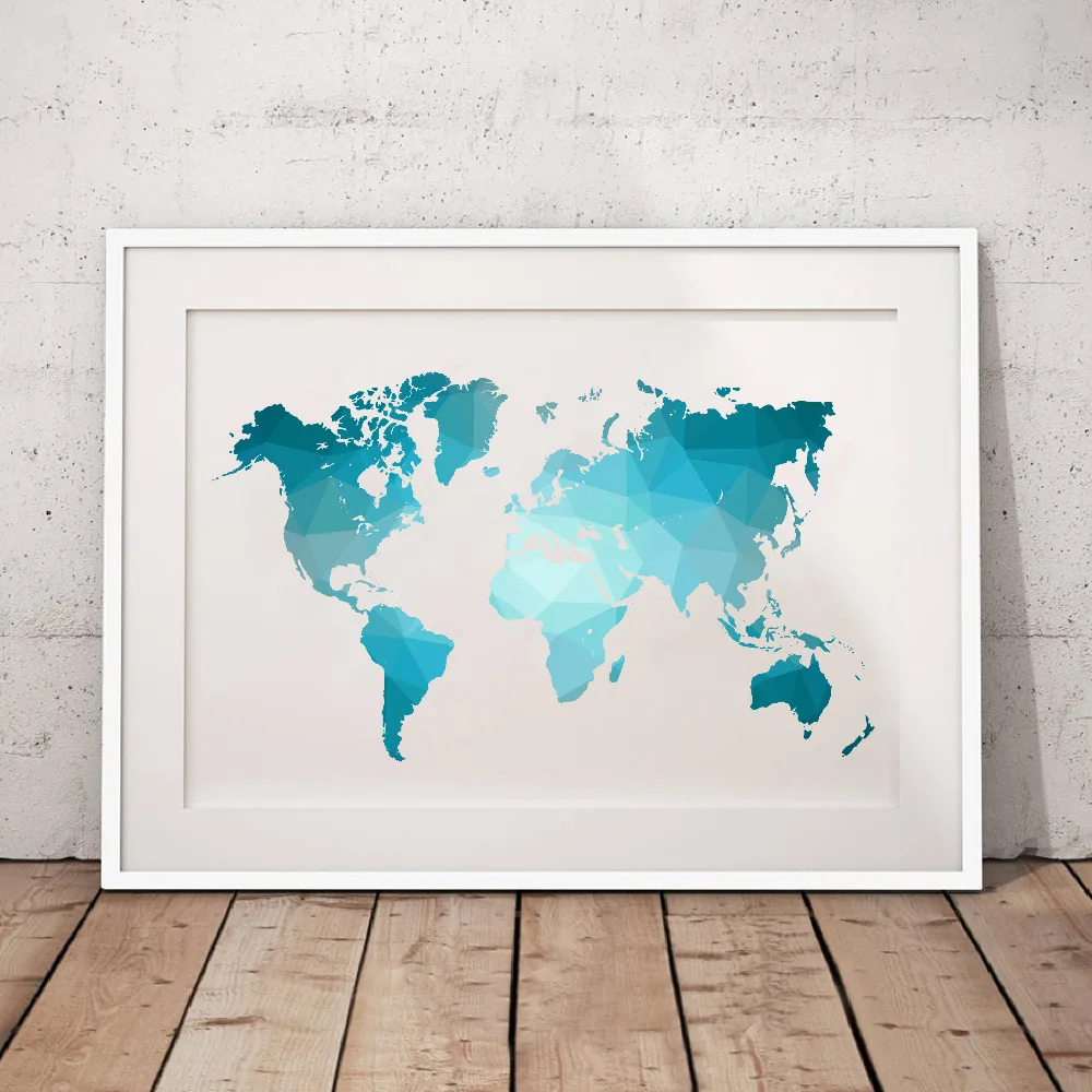 Modern Abstract Canvas Painting Blue World Map Art Poster Painting and Printmaking Picture Home Decoration Living Room Art Mural
Modern Abstract Canvas Painting Blue World Map Art Poster Painting and Printmaking Picture Home Decoration Living Room Art Mural