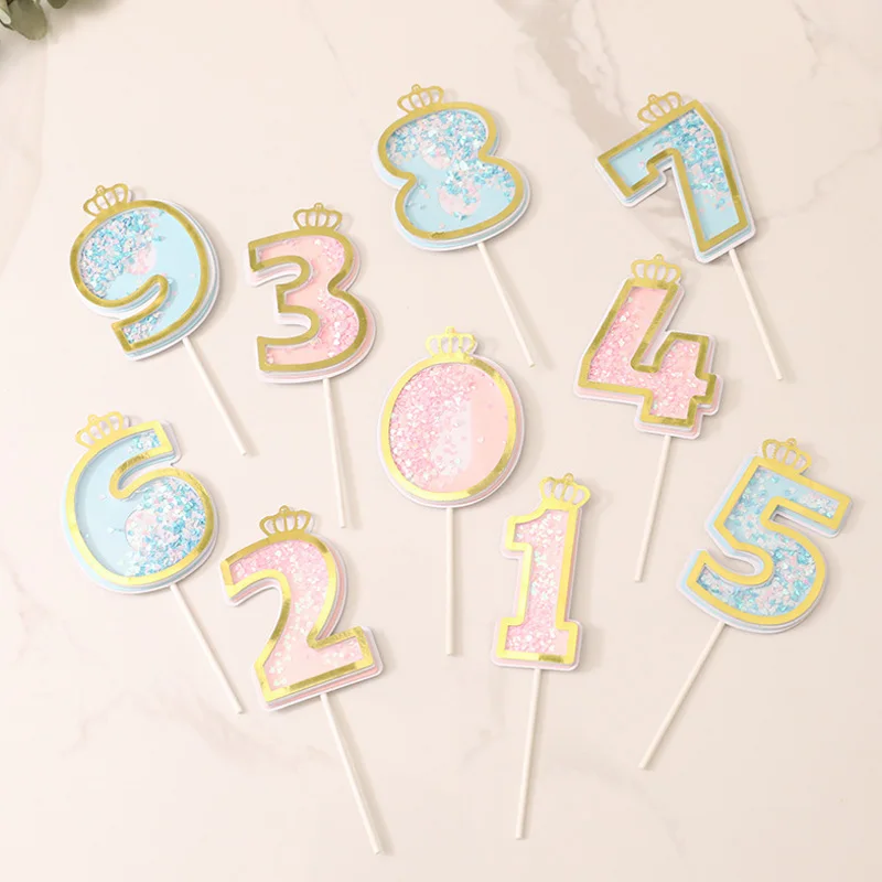 New Sequins Digital Candle Birthday Number Cake Candle 0 1 2 3 4 5 6 7 8 9 Cake Topper Girls Boys Baby Party Supplies Decoration
New Sequins Digital Candle Birthday Number Cake Candle 0 1 2 3 4 5 6 7 8 9 Cake Topper Girls Boys Baby Party Supplies Decoration