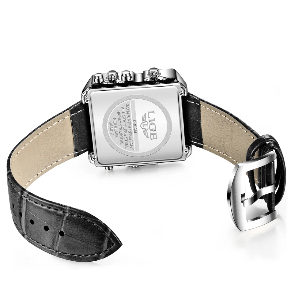 LIGE Luxury Men Quartz Digital Watch Creative Sport Watches Male Waterproof Wristwatch Montre homme Clock Relogio Masculino
LIGE Luxury Men Quartz Digital Watch Creative Sport Watches Male Waterproof Wristwatch Montre homme Clock Relogio Masculino