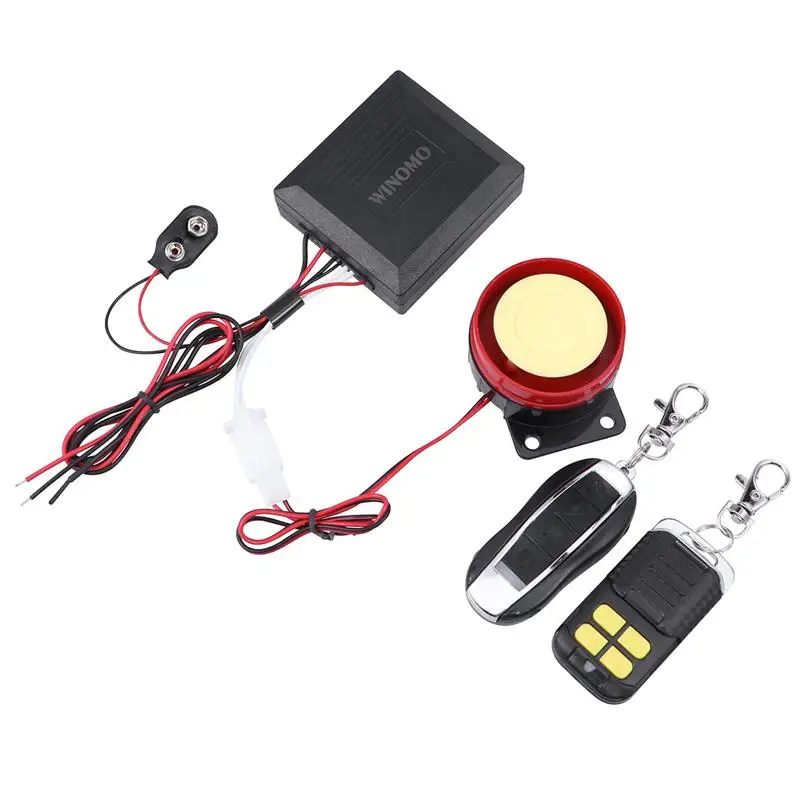 WINOMO 12v Universal Motorcycle Motorbike Scooter Anti Theft Security Alarm System with Double Remote Control
WINOMO 12v Universal Motorcycle Motorbike Scooter Anti Theft Security Alarm System with Double Remote Control