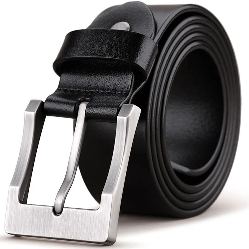 Men's Belt Luxury Business Leather Male Waist Belt Cowhide Genuine Leather Classic Black Trouser Belt Cummerbunds Dropshipping
Men's Belt Luxury Business Leather Male Waist Belt Cowhide Genuine Leather Classic Black Trouser Belt Cummerbunds Dropshipping