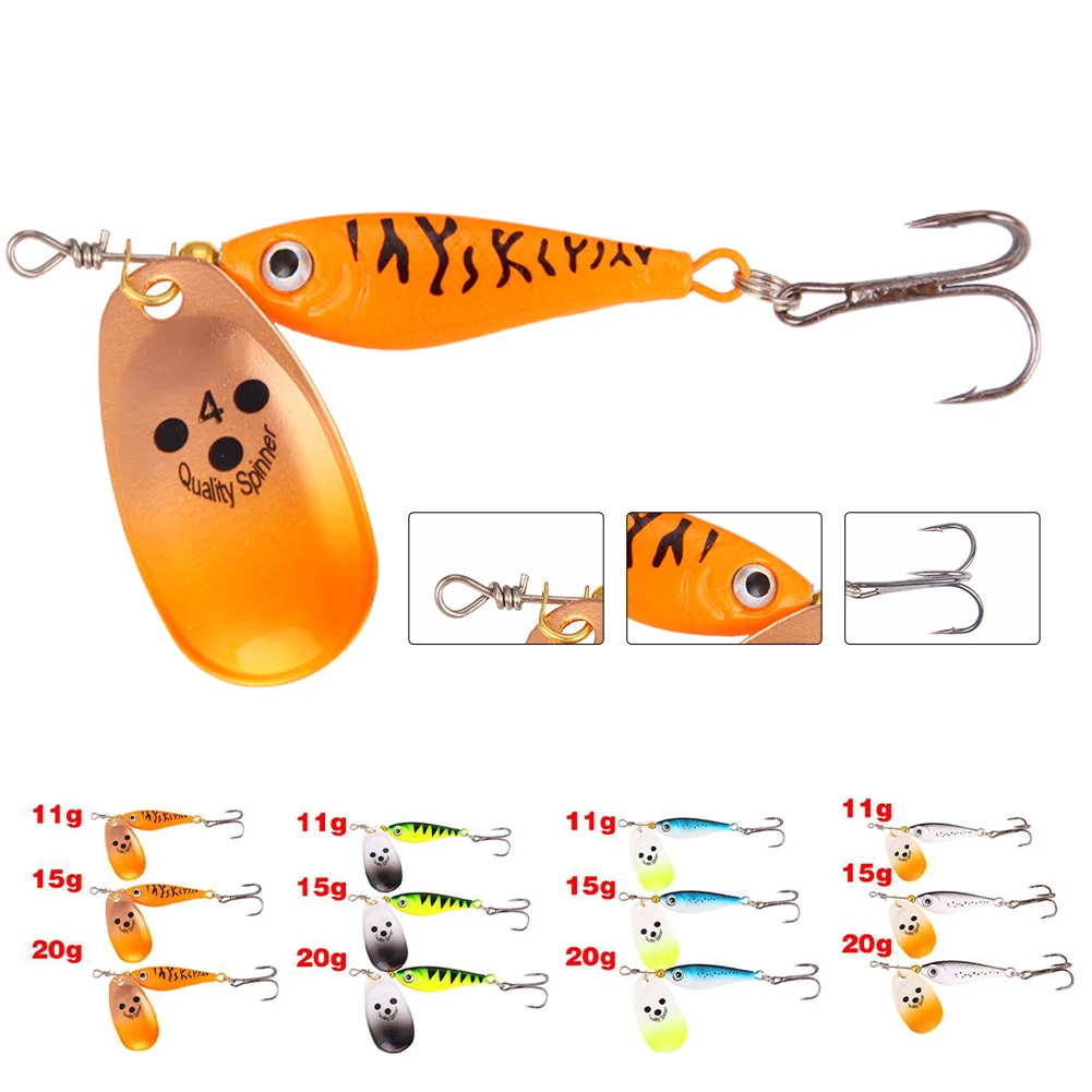 11g/15g/20g Rotating Metal Spinnerbait Fishing Lure Artificial Hard Bait Freshwater Saltwater Fishing Bait Carp Fishing Tackle
11g/15g/20g Rotating Metal Spinnerbait Fishing Lure Artificial Hard Bait Freshwater Saltwater Fishing Bait Carp Fishing Tackle