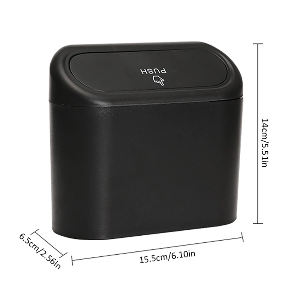 Universal Hanging Car Trash Garbage Can Flip Lid Dustbin Interior Organizer Box Auto Stowing Tidying Waste Container Accessories
Universal Hanging Car Trash Garbage Can Flip Lid Dustbin Interior Organizer Box Auto Stowing Tidying Waste Container Accessories
