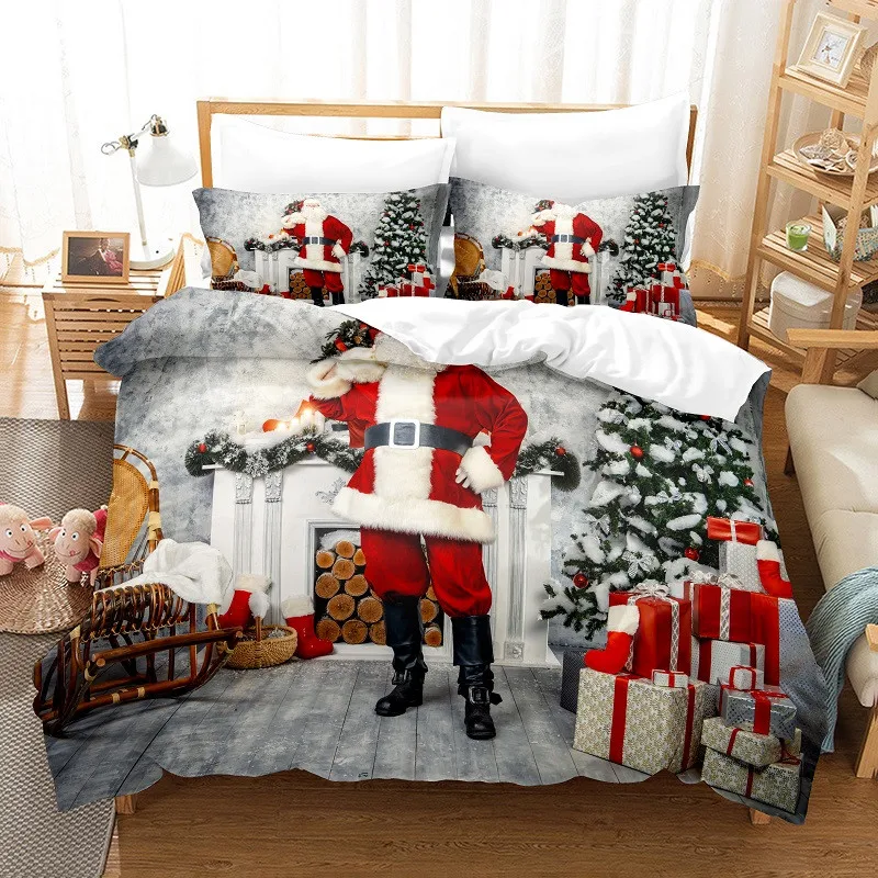 Christmas Duvet Cover Set 3d Digital Printing Bed Linen Fashion Design Comforter Cover Bedding Sets Bed Set
Christmas Duvet Cover Set 3d Digital Printing Bed Linen Fashion Design Comforter Cover Bedding Sets Bed Set