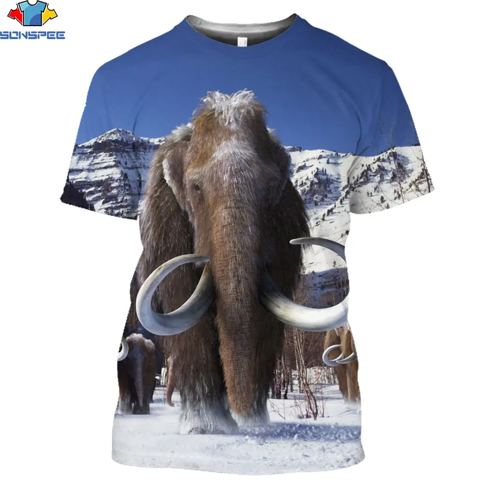 SONSPEE 3D Animal Elephan 3D All Over Printed Men T-Shirt Summer Harajuku Casual Short Sleeve Tee Shirts Unisex Clothing Tops
SONSPEE 3D Animal Elephan 3D All Over Printed Men T-Shirt Summer Harajuku Casual Short Sleeve Tee Shirts Unisex Clothing Tops