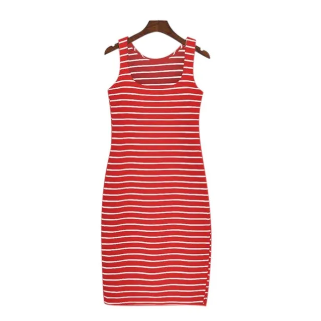 Women's casual dress summer sexy dress slim side open V striped vest bottoming dress women's dress vest dress retro brandy
Women's casual dress summer sexy dress slim side open V striped vest bottoming dress women's dress vest dress retro brandy